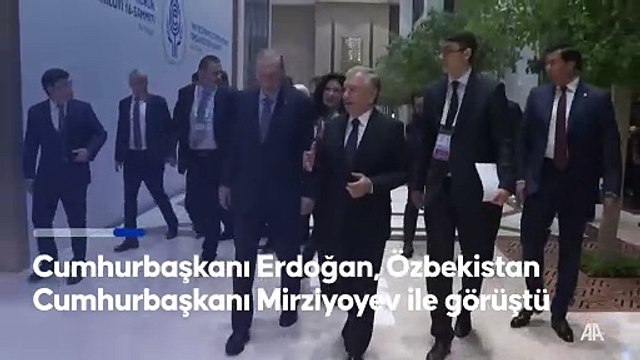 Cumhurbaşkanı Erdoğan, Özbekistan Cumhurbaşkanı Mirziyoyev ile telefonda görüştü