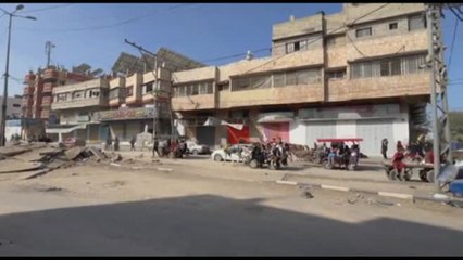 Abitanti di Gaza City fuggono verso il Sud della Striscia