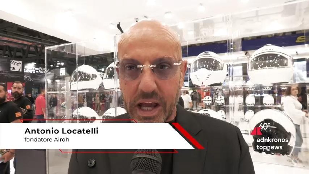 Eicma, Locatelli (Airoh): “Airoh sempre present...
