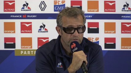 Défaite du XV de France face à l'Afrique du Sud: "La cicatrice, on l'aura à vie", affirme Fabien Galthié