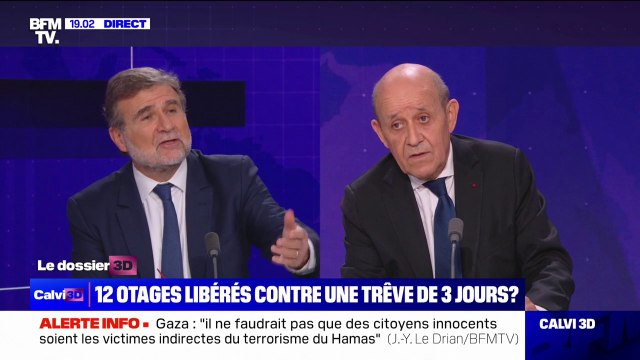 Marche contre l'antisémitisme: C'est un appel au peuple. Ce n'est pas un appel aux partis réagit Jean-Yves Le Drian