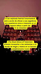 ✅ Experiencia única e inmersiva Tomorrowland en Barcelona de Diciembre a Marzo en el espacio Aribau. Un nuevo punto de vista del festival en Barcelona 