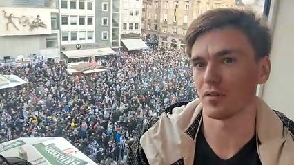 Newcastle United supporters in Dortmund reaction