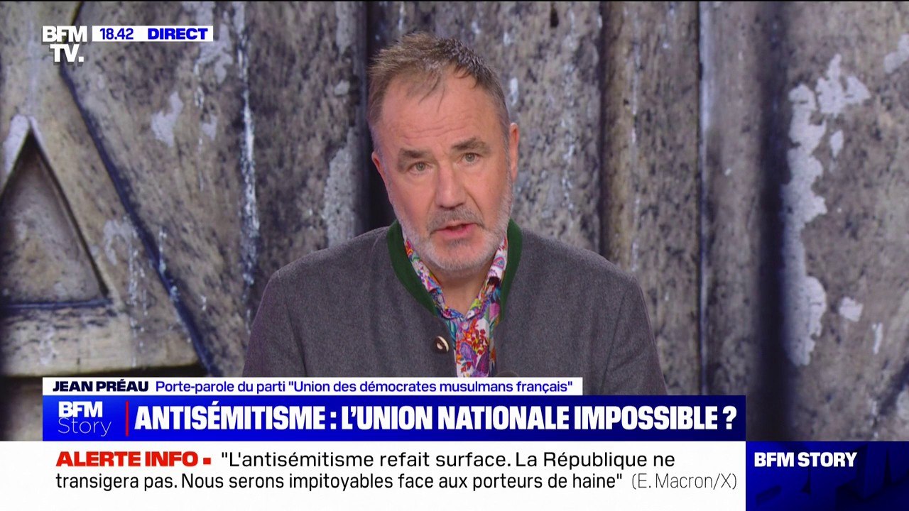 Marche contre l'antisémitisme: "On appelle tous...