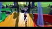 Spiderman saves Donald Duck and Lightning McQueen from jail!! Water slides Playtime Kids video  Old Cartoons