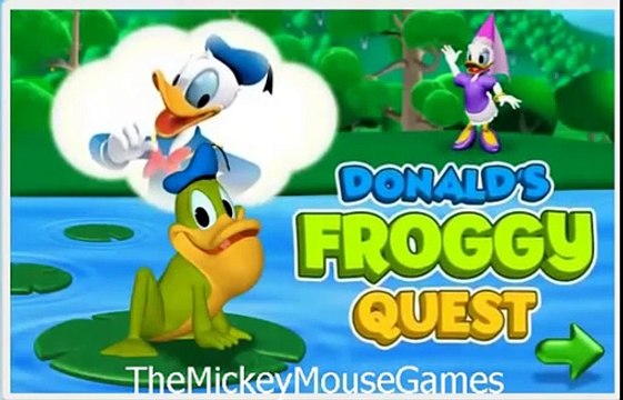 Mickey Mouse Clubhouse Disney Playhouse Donald s Froggy Quest Donald Duck Game
