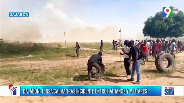 Aparente tranquilidad entre haitianos y militares dominicanos | Primera Emisión SIN