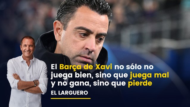Manu Carreño: El discurso de Xavi no casa con lo que vemos en el campo