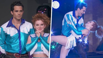 Briggitte y Luja lucieron poco concentrados al bailar y los jueces les piden dar el extra