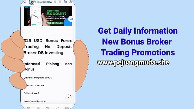 Bonus Trading Tanpa Deposit $25 Broker DB Investing Terbaru 2023