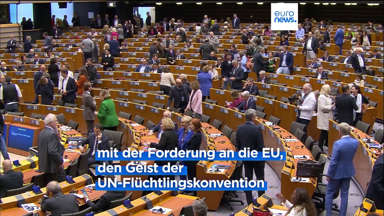 Cate Blanchett fordert EU auf, Menschlichkeit wieder in den Mittelpunkt der Asylpolitik zu stellen