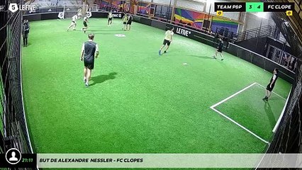 But de Alexandre  Nessler - FC CLOPES