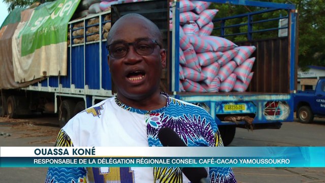 100 tonnes de café saisies par les autorités policières en fuite pour la vente à l'étranger