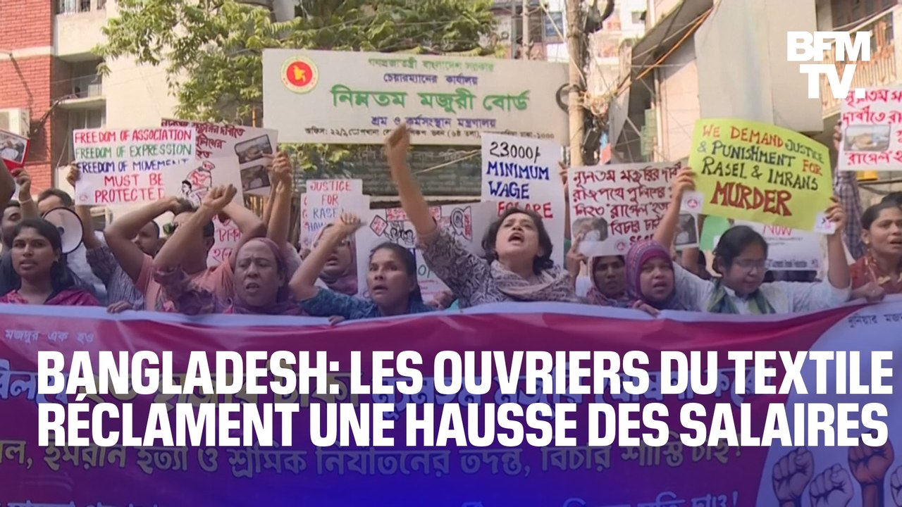 Pourquoi les ouvriers du textile au Bangladesh refusent-ils une augmentation de 56% de leur salaire?