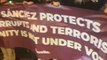 Manifestantes protestan en Bruselas contra la amnistía