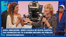 IRMÃ CAÇULA DE SÍLVIO SANTOS FAZ APARIÇÃO NA TV E MANDA RECADO PARA A PLATÉIA