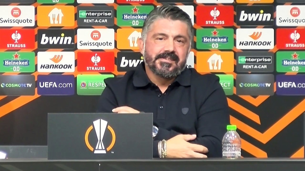 AEK-OM : Gattuso veut du respect pour l'AEK mais des combattants sur le terrain