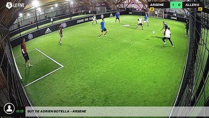 But de Adrien Botella - ARSENE
