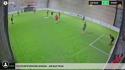 Faute de Stéphane LENDOM - JOE BAR TEAM