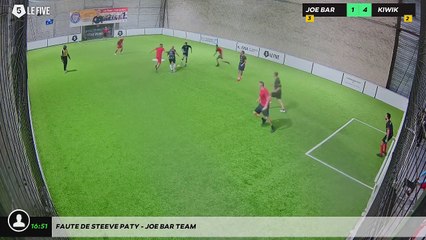 Faute de steeve Paty - JOE BAR TEAM