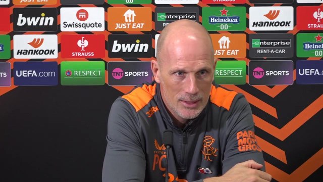 Glasgow Rangers coach Philippe Clement previews UEFA Europa League clash with Sparta Prague