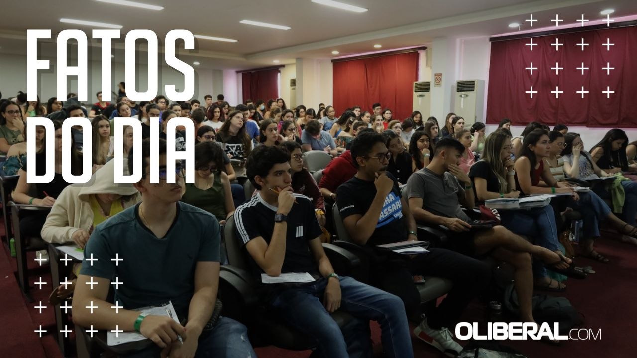 Enem 2023: aulão pré-Enem prepara candidatos para a prova de matemática, em Belém