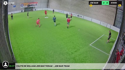 Faute de william JOE BAR TERAM  - JOE BAR TEAM