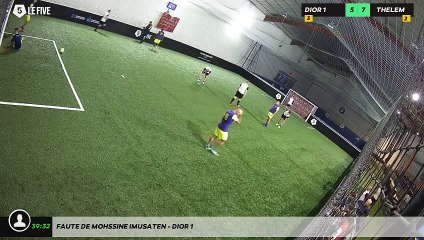 Faute de Mohssine Imusaten - DIOR 1