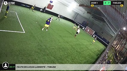 Faute de Lucas Llorente - THELEM
