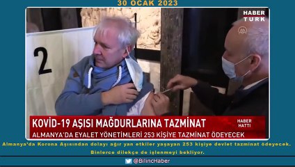 Almanya’da Kovid 19 aşısı mağdurlarına tazminat ödenecek