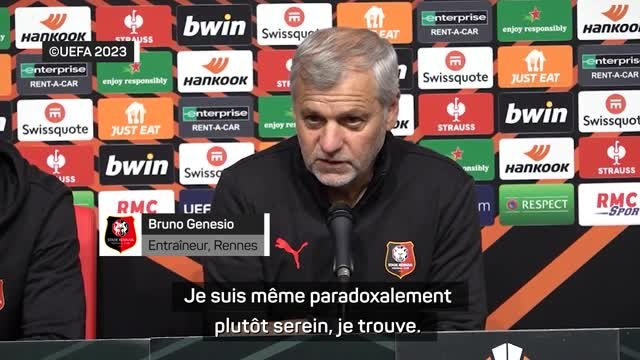 Rennes - Genesio : J'ai zéro pression