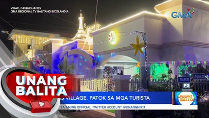 Christmas Village, patok sa mga turista | UB