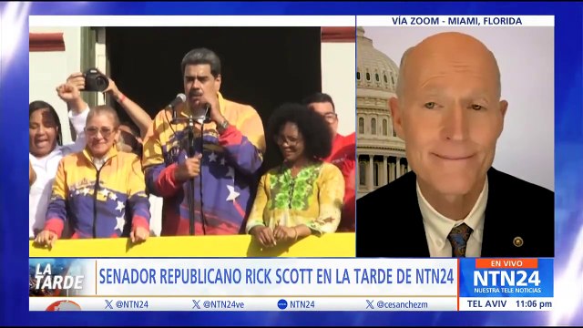 Lo único que tenemos que negociar con Maduro es cuándo y cómo se va a ir : Senador Rick Scott