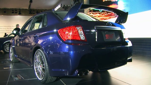 2010 New York: 2011 Subaru Impreza WRX STI Sedan