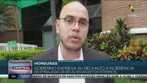 Honduras rechaza injerencia de EE. UU. en asuntos internos del país centroamericano