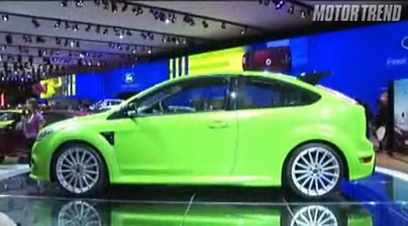 2010 Ford Fiesta, 2009 Ford Focus RS, and 2010 Ford Ka - 2008 Paris Auto Show