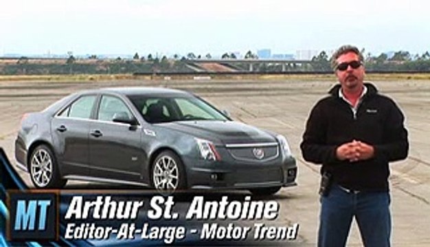 2009 Cadillac CTS-V Hot Lap At Laguna Seca - 2009 Best Drivers Car Video