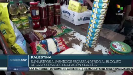 Palestina: El bloqueo de Israel provoca la escasez de suministros básicos alimenticios