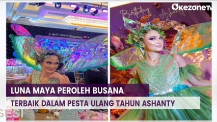 Warna-warni Busana Selebritis yang Hadir dalam Pesta Ulang Tahun Ashanty