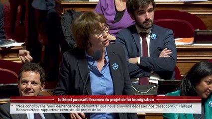 Loi immigration: Marie-Pierre de la Gontrie ironise sur l'accord trouvé à droite