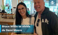 Bruce Willis ya no reconoce a Demi Moore; su salud se deteriora