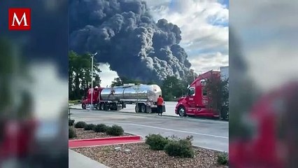 Incendio de planta química provoca evacuaciones y un herido en Texas