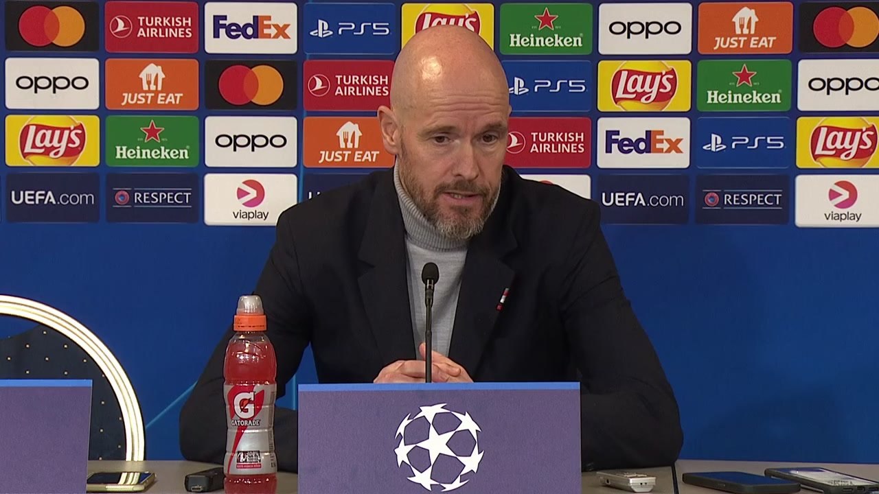 Under pressure Ten Hag on 10 man Manchester United's 4-3 defeat to Copenhagen