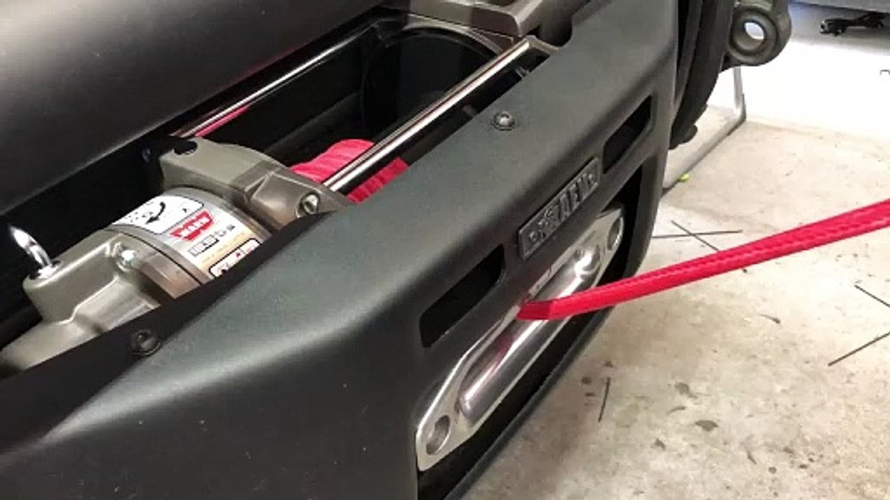 Warn 16.5ti-s Spydura synthetic Winch