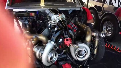 Doug Reed's Twin Turbo Engine Start