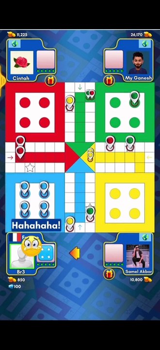 Ludo King 4 Players  A Trick To Win Easily  #ludoking #ludogame #ludogameplay #gaming #gamer (34)
