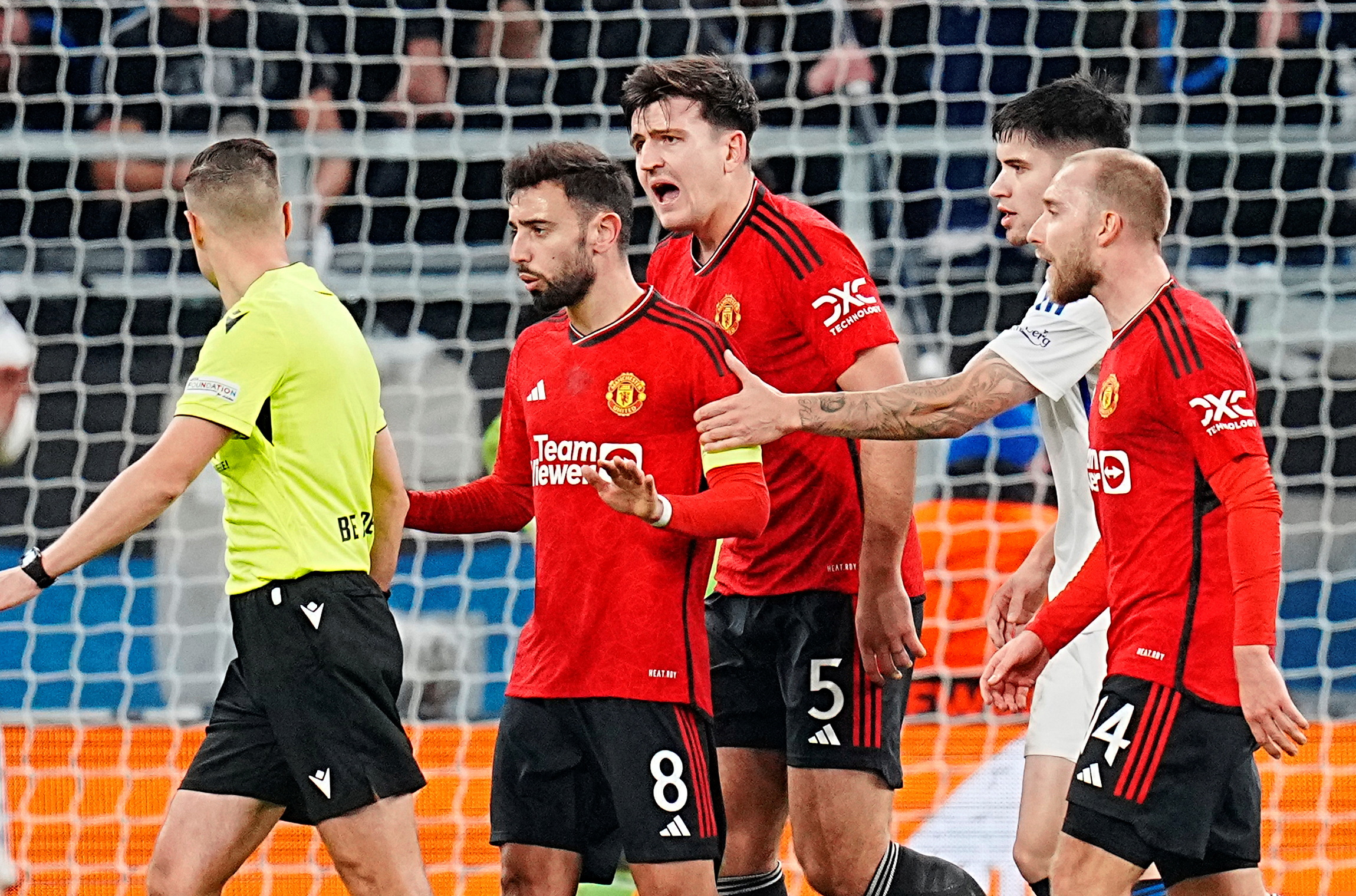 Ten Hag blames refereeing errors as Manchester United implode to UCL defeat