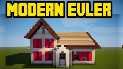 Minecraft Modern Evler Kapışması /w Rodinya /w Gitaristv /w Eso