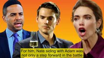The Young And The Restless Spoilers Nate is Adam's spy - Victoria will take reve