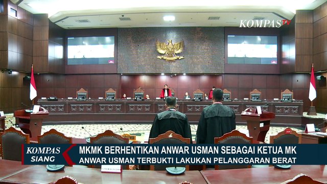 Anwar Usman Dicopot, Mahkamah Konstitusi Cari Ketua Baru